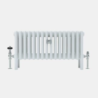 Florence 4 column 400mm curved steel column radiator